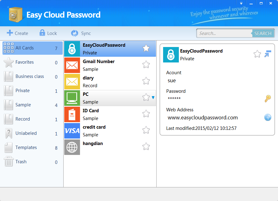 Easy Cloud Password 3 Year Service 1.0.22.0